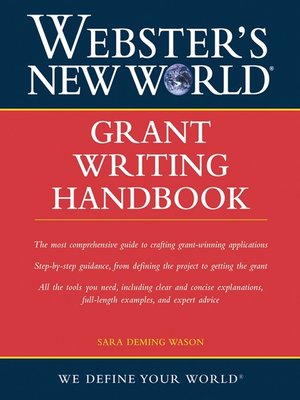 cover image of Webster's New World Grant Writing Handbook